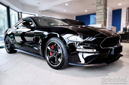 protector de parachoques trasero FORD MUSTANG coupe negro