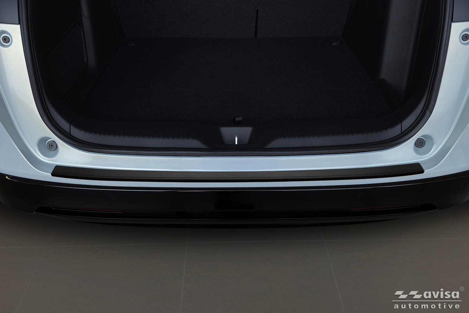 protector de parachoques trasero HONDA HR-V negro mate
