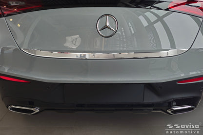 cubierta decorativa del portón trasero del MERCEDES GLC (C254) plata espejo