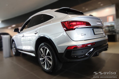 protector de parachoques trasero AUDI Q5 Sportback negro