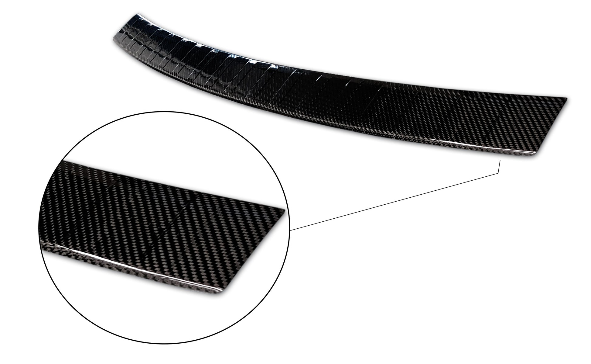 protector de parachoques trasero NISSAN X-TRAIL (T32) negro