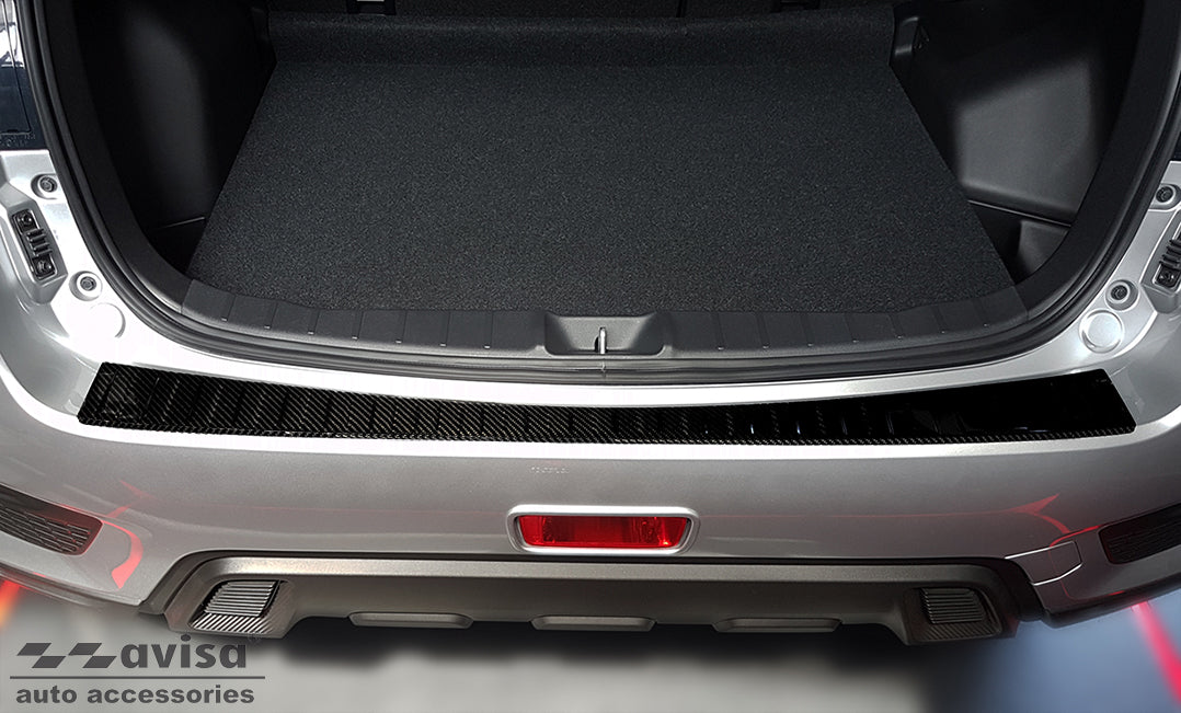 protector de parachoques trasero MITSUBISHI ASX crossover negro