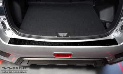 protector de parachoques trasero MITSUBISHI ASX crossover negro