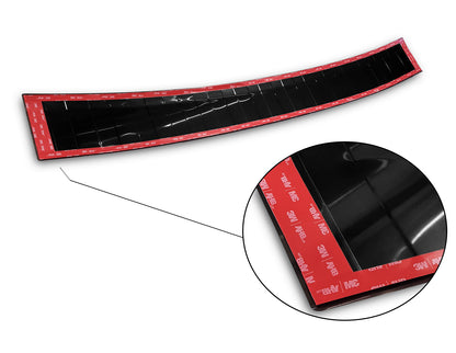 protector de parachoques trasero VOLVO V70 negro espejo