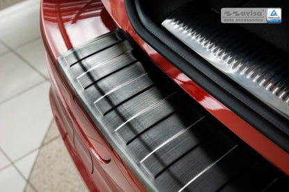 protector de parachoques trasero AUDI SQ5 negro 2013+