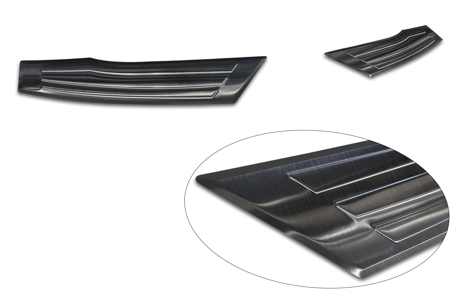 protector de parachoques trasero FORD EXPLORER E negro