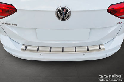 protector de parachoques trasero VW TOURAN plata