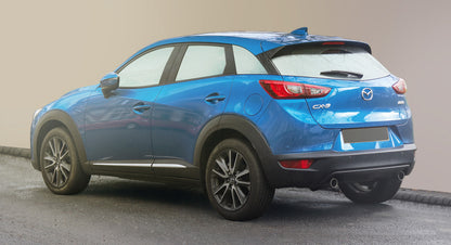protector de parachoques trasero MAZDA CX-3 negro