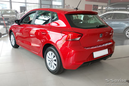 protector de parachoques trasero SEAT IBIZA plata
