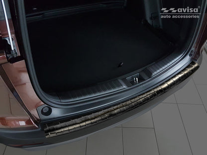 protector de parachoques trasero HONDA CR-V negro