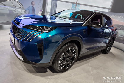 cubierta decorativa del portón trasero del PEUGEOT 3008 negro espejo