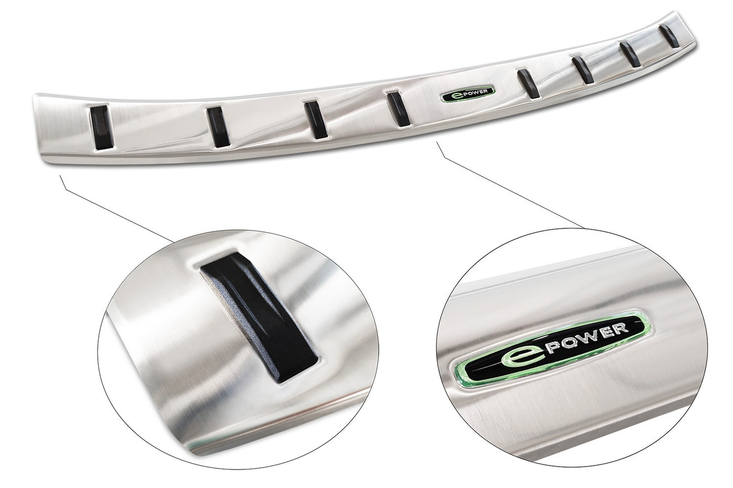 protector de parachoques trasero MAZDA MX-30 plata