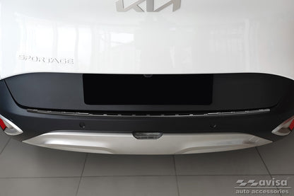 protector de parachoques trasero KIA SPORTAGE negro 2021-25