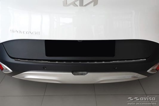 protector de parachoques trasero KIA SPORTAGE negro 2021-25