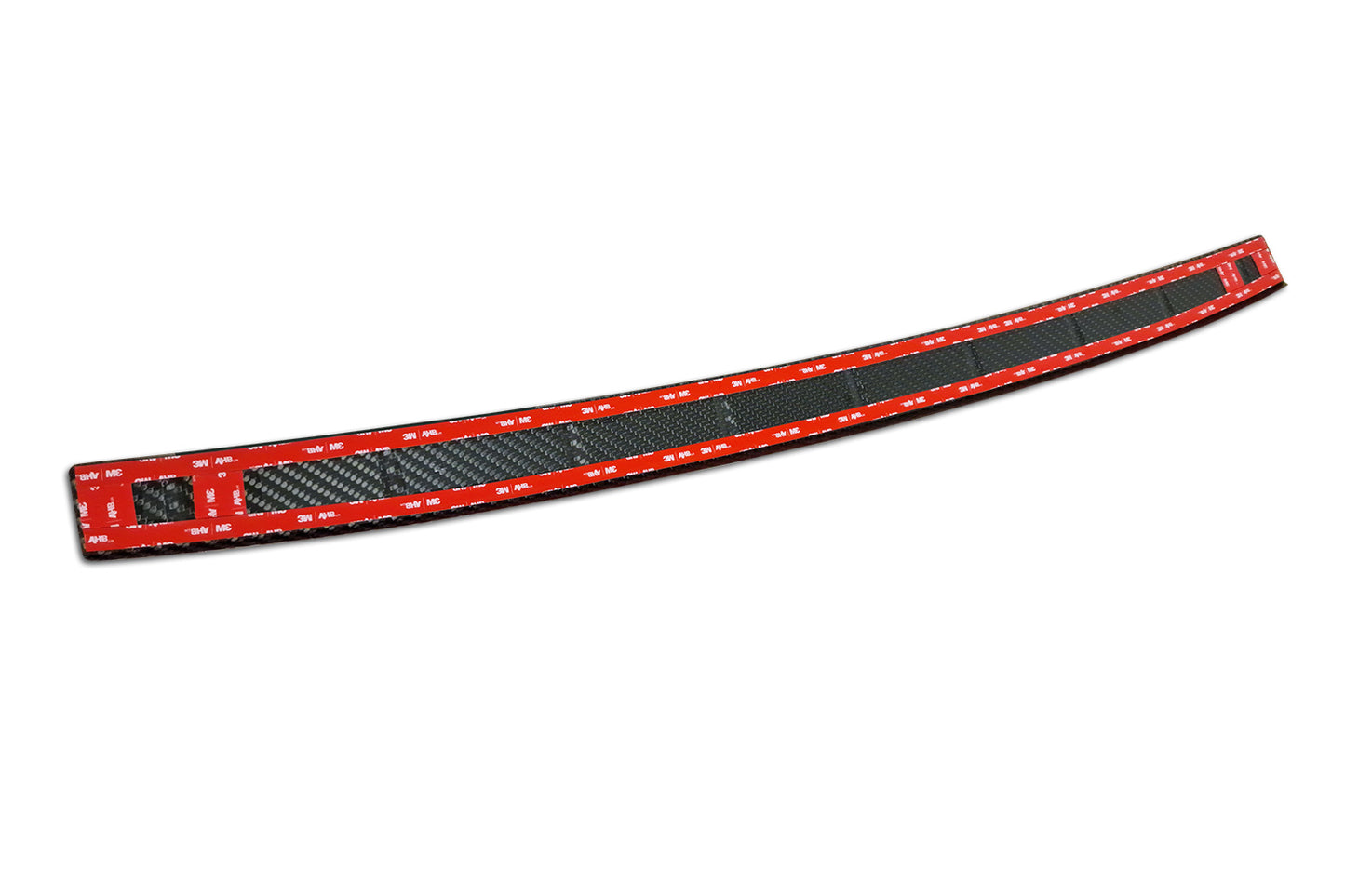 protector de parachoques trasero FIAT 600 negro