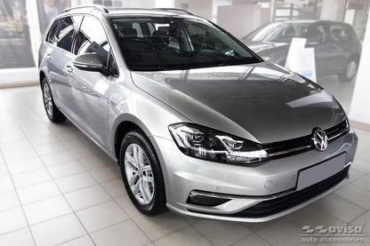 protector de parachoques trasero VW GOLF Variant plata