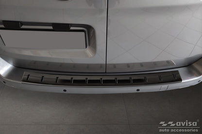 protector de parachoques trasero NEW OPEL VIVARO negro
