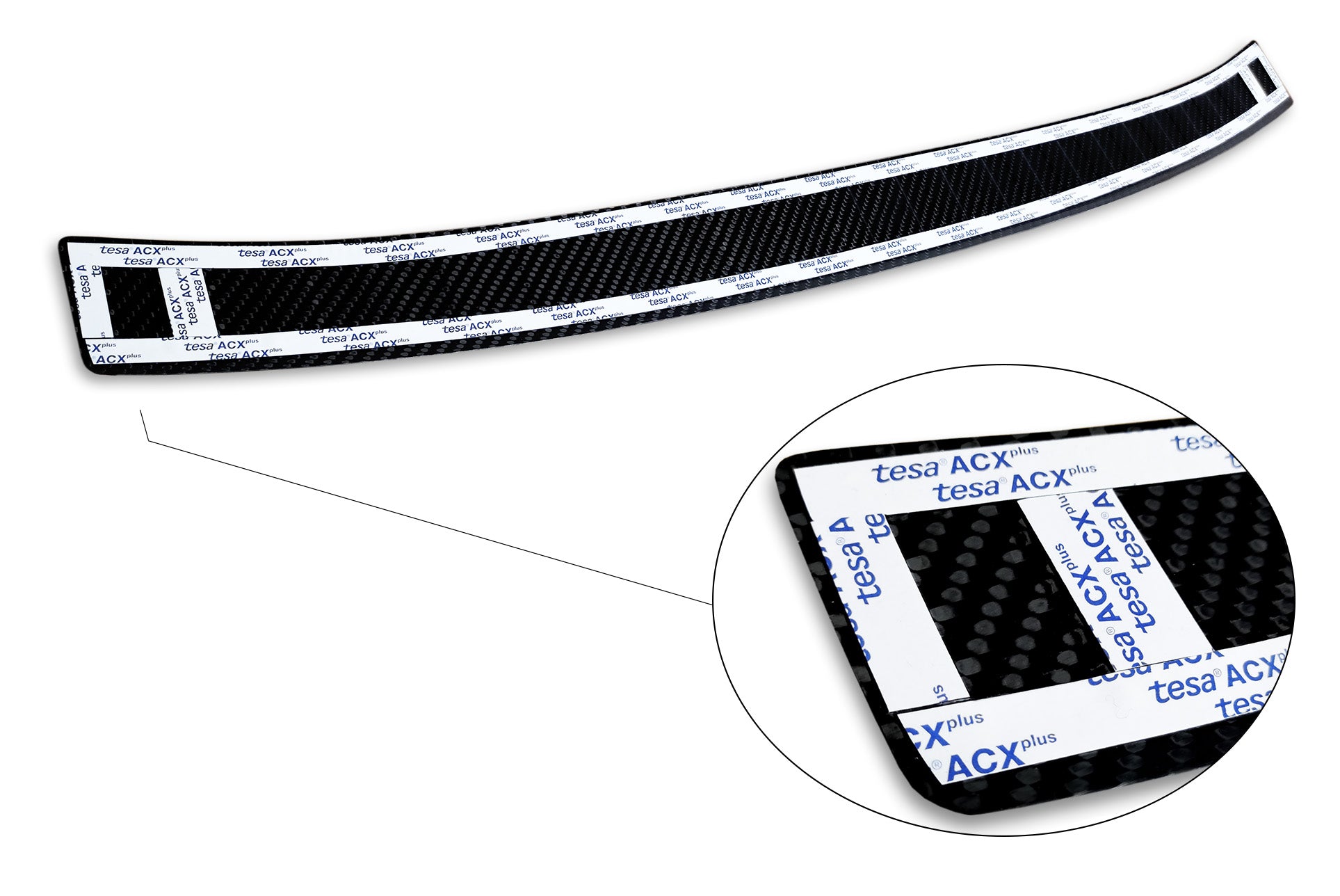 protector de parachoques trasero MAZDA MX-30 negro 2020+