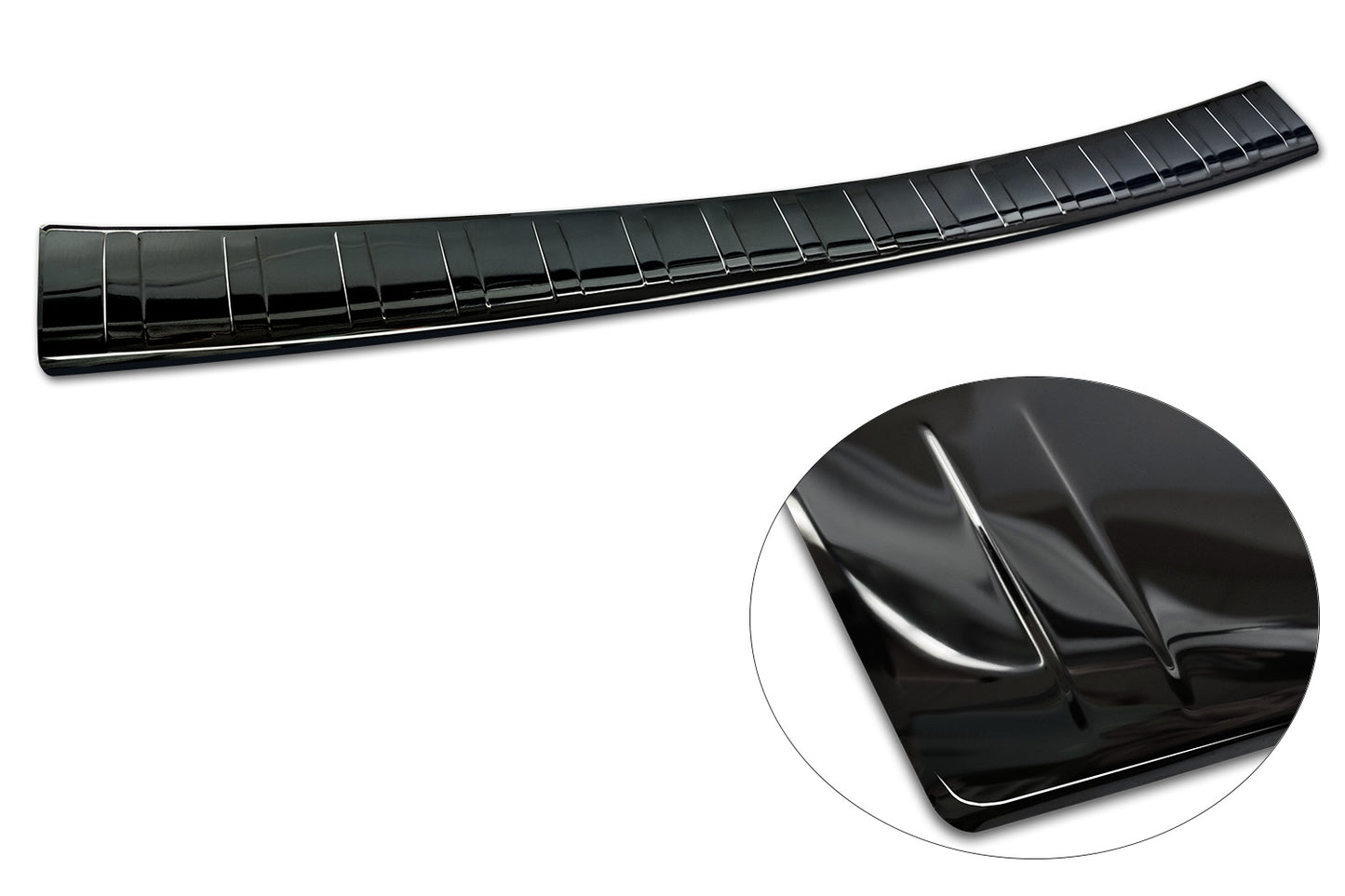 protector de parachoques trasero MERCEDES CLASE E W213 negro espejo