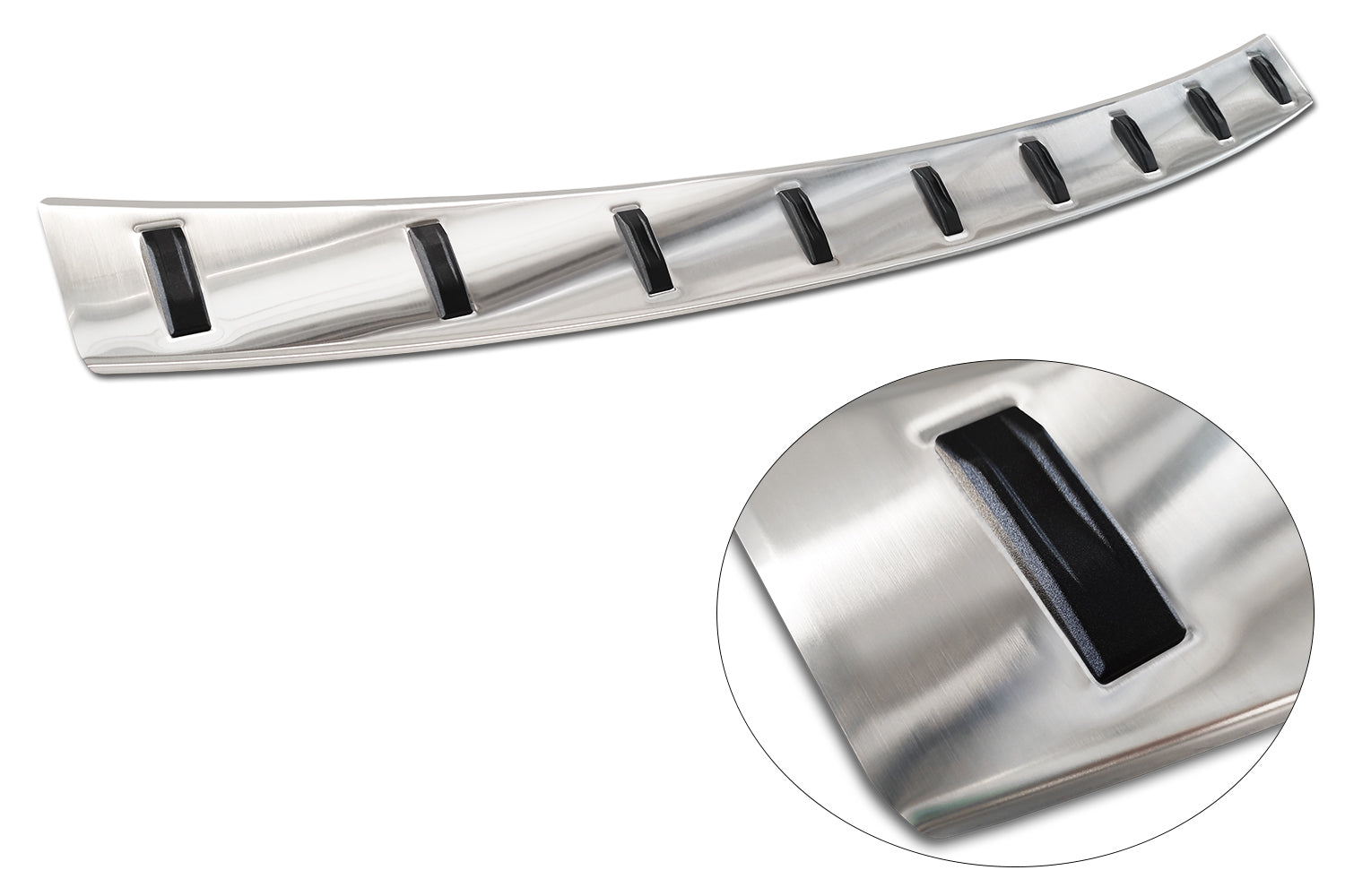 protector de parachoques trasero SKODA OCTAVIA combi plata 2016-19