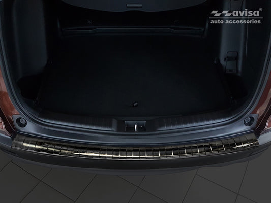 protector de parachoques trasero HONDA CR-V Hybrid negro