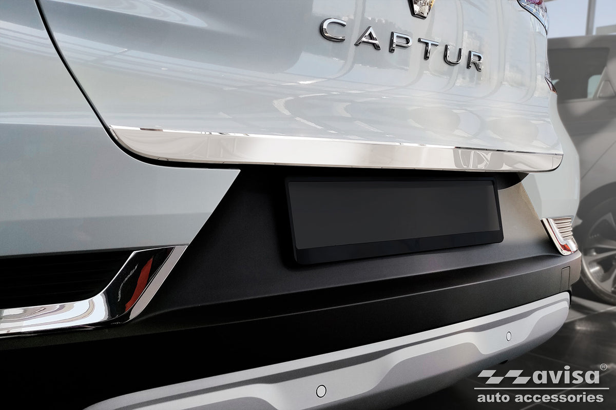 cubierta decorativa del portón traser MITSUBISHI ASX plata espejo
