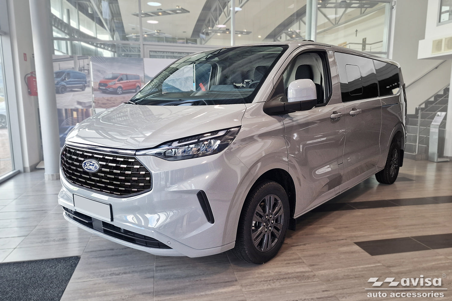 protector de parachoques trasero FORD TOURNEO CUSTOM