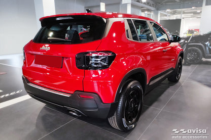 protector de parachoques trasero JEEP AVENGER EV plata