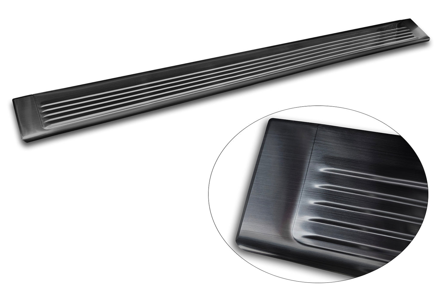protector de parachoques trasero FIAT DUCATO negro