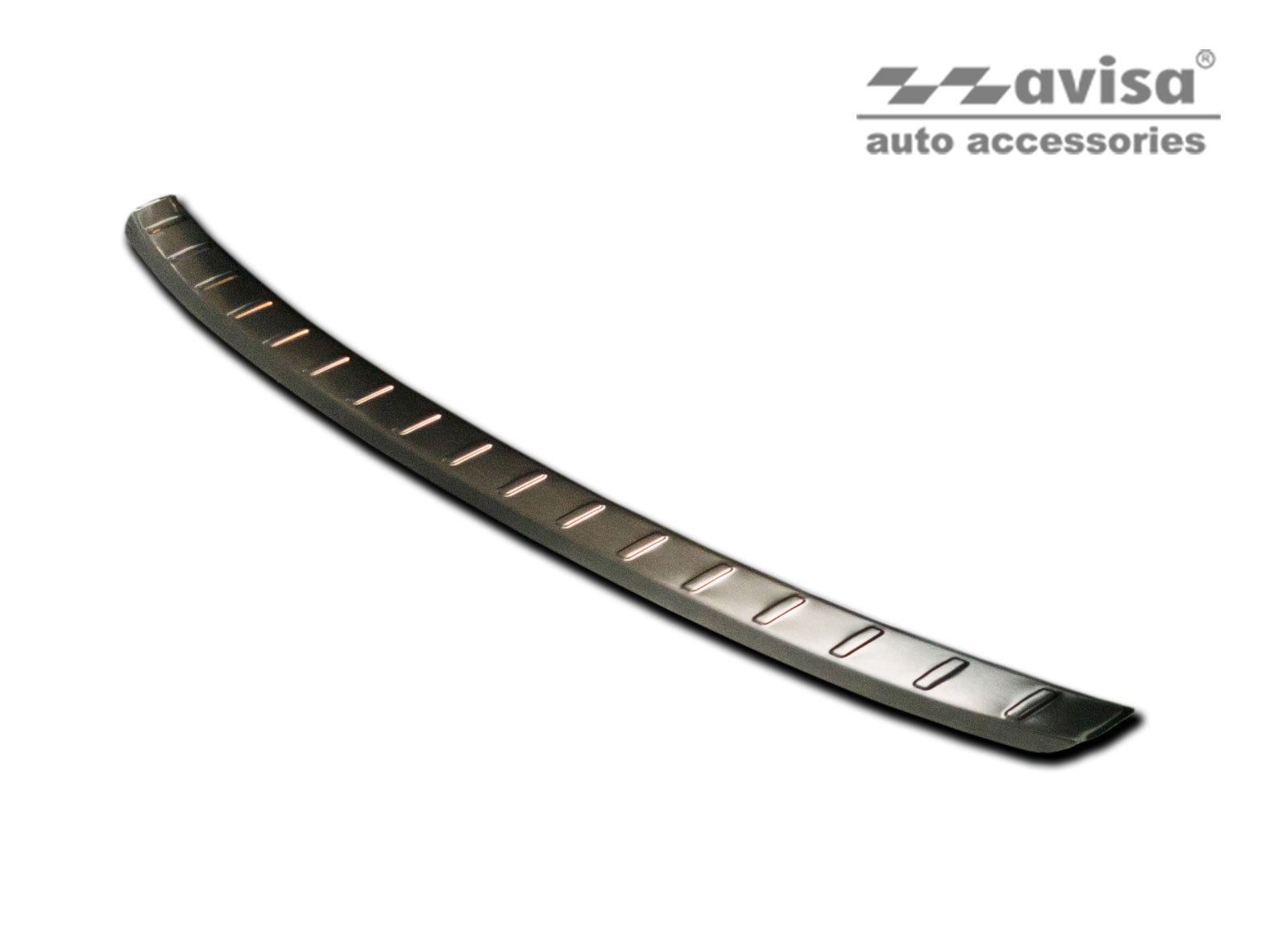 protector de parachoques trasero PEUGEOT 208 hatchback negro
