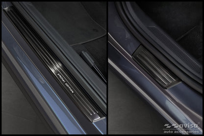 Protector umbral de puertas "Special Edition" VW POLO HATCHBACK negro