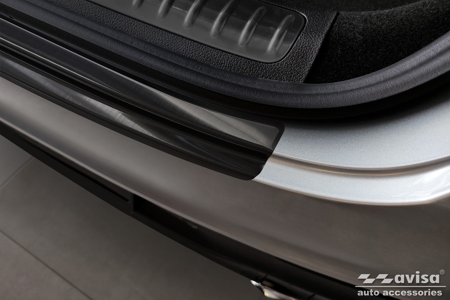 protector de parachoques trasero MERCEDES GLC (C254) negro