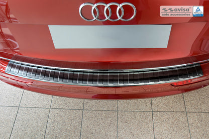 protector de parachoques trasero AUDI SQ5 negro 2013+