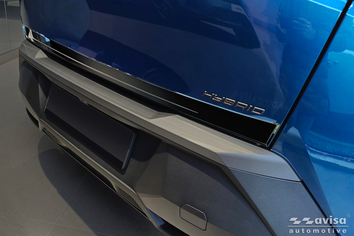 cubierta decorativa del portón trasero del PEUGEOT 3008 negro espejo
