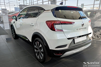 cubierta decorativa del portón trasero del RENAULT CAPTUR CROSSOVER negro espejo