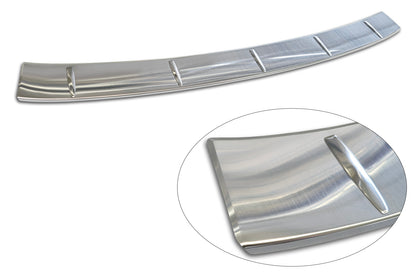 protector de parachoques trasero BMW 5 Touring plata