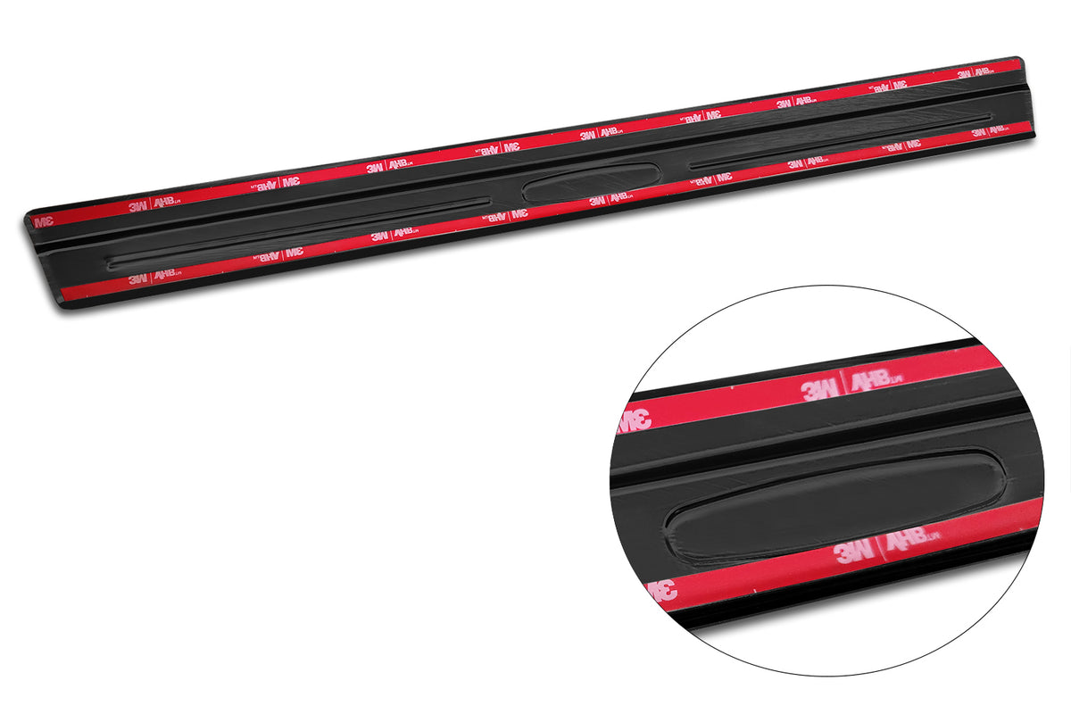 Protector umbral de puertas ''EXCLUSIVE edition'' 3d emblem VW TAIGO negro