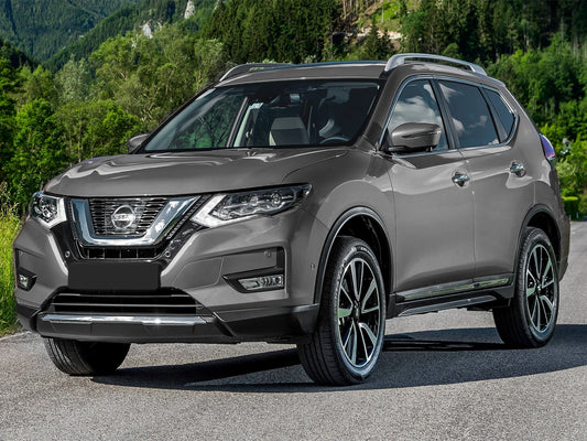 protector de parachoques trasero NISSAN X-TRAIL (T32) negro acero