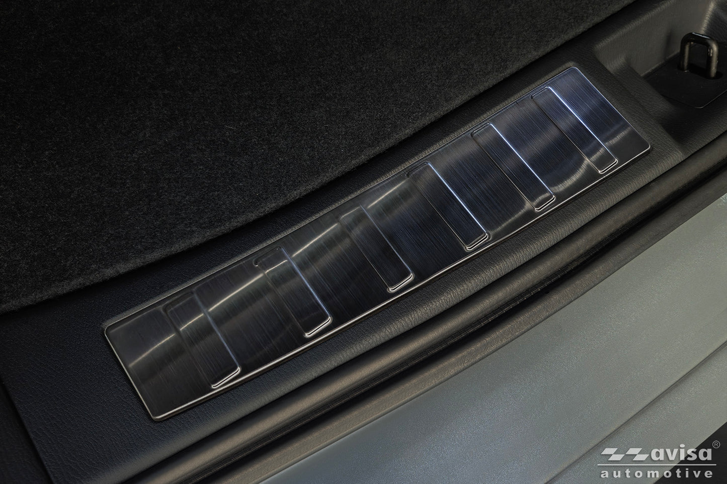 protector de parachoques trasero primerMITSUBISHI OUTLANDER negro