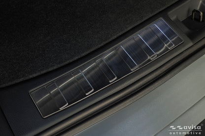 protector de parachoques trasero primerMITSUBISHI OUTLANDER negro