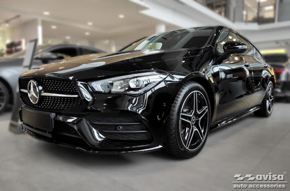 protector de parachoques trasero MERCEDES CLA SHOOTNG BRAKE negro