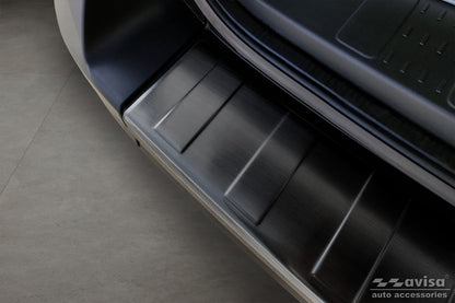protector de parachoques trasero VW CRAFTER negro acero