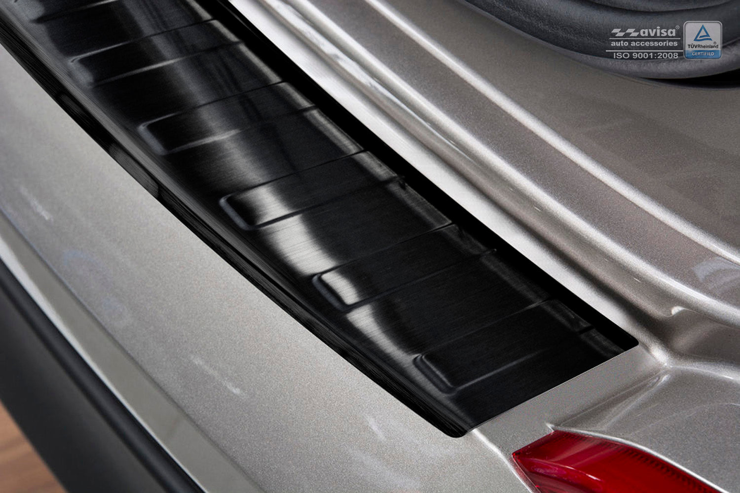 protector de parachoques trasero HYUNDAI TUCSON negro 2015-18