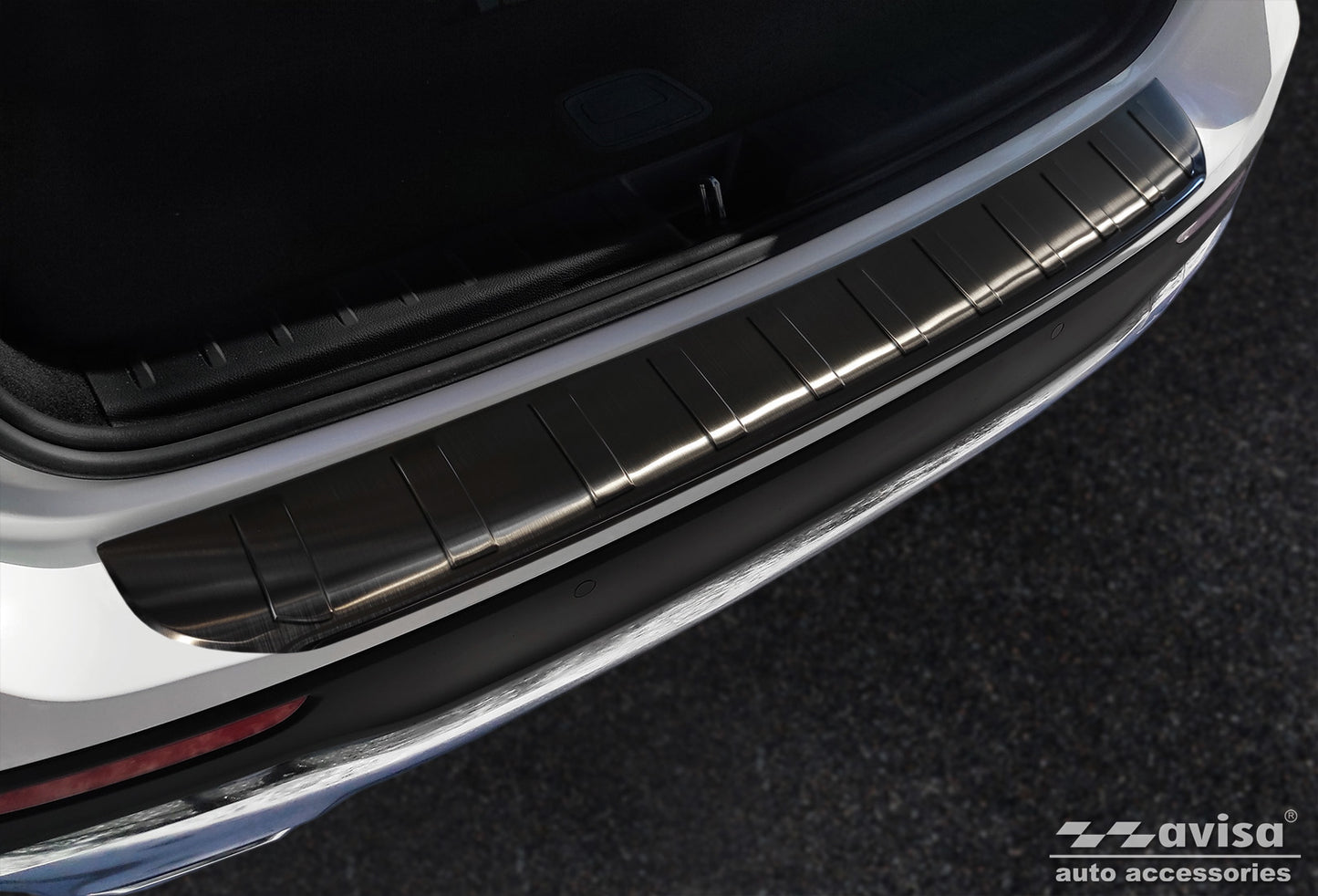 protector de parachoques trasero MERCEDES GLB (X247) crossover negro