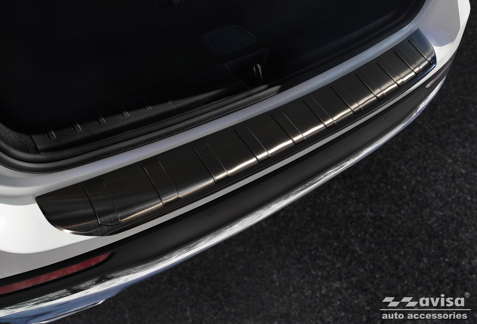 protector de parachoques trasero MERCEDES GLB (X247) crossover negro