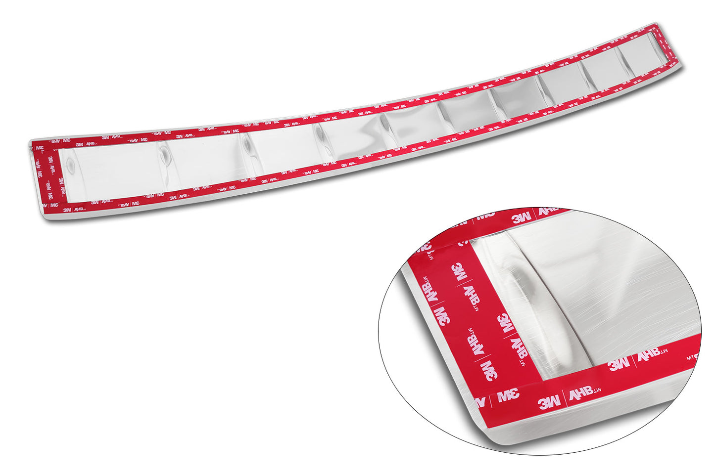 protector de parachoques trasero OPEL ASTRA (L) plata
