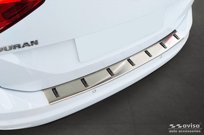 protector de parachoques trasero VW TOURAN plata
