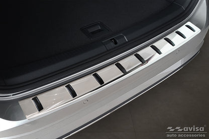 protector de parachoques trasero VW GOLF Variant plata
