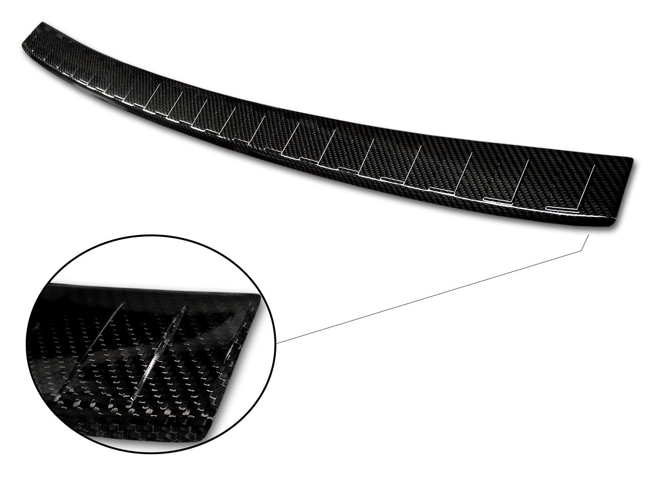 protector de parachoques trasero FORD FOCUS hatchback negro