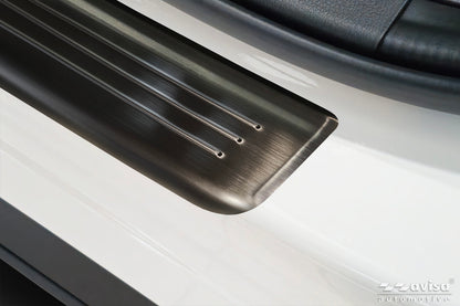 Protector umbral de puertas en relieve MAZDA CX-80 negro